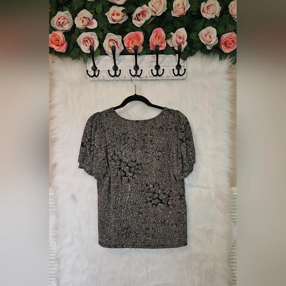 Mercer & Madison Leopard Print Knit Top - Picture 3 of 8